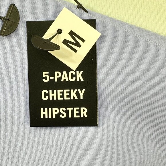 Lot of 5 Steve Madden Women's Sz Medium Panty Hipster Cheeky Assorted Colors New - Picture 6 of 10